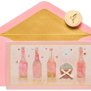 Verjaardagskaart voor haar, Cupcake & Bubbly Kind of Day