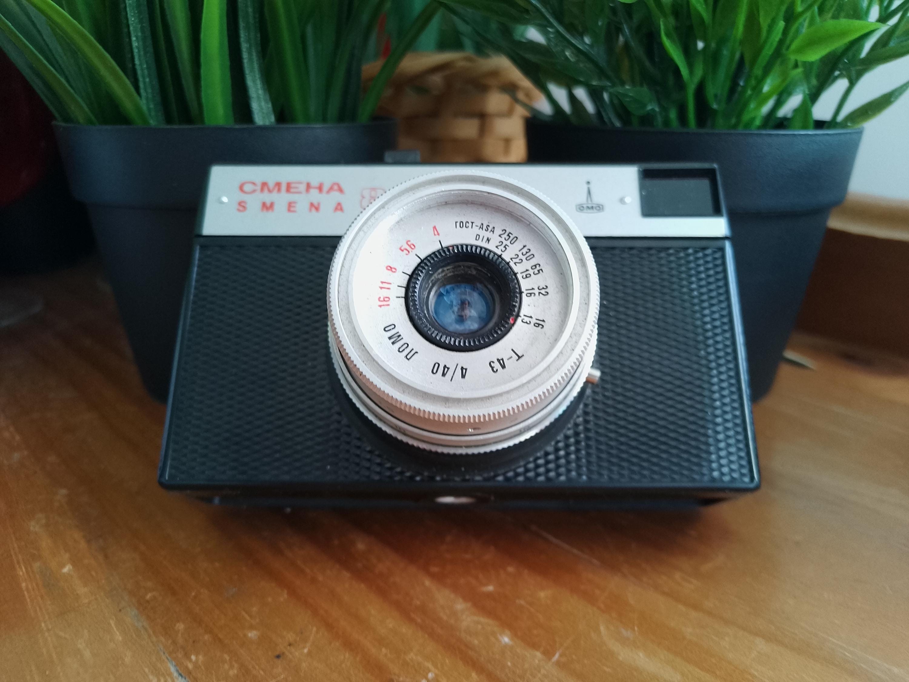 ロシア製 Смена 8М フィルムカメラ SMENA-8 M ビデオ ソ連 ソビエト ロシア製 ロモグラフィー フィルム