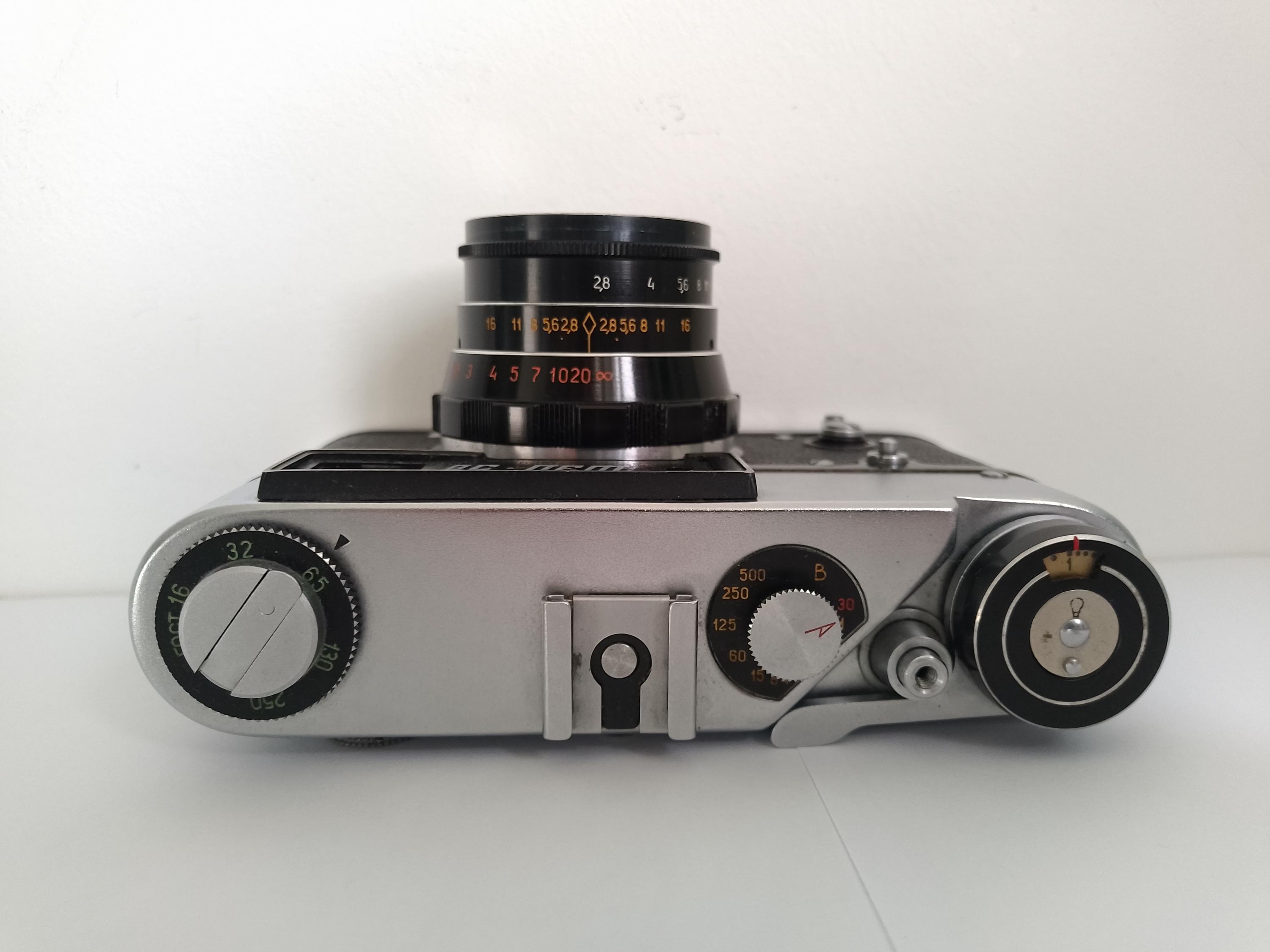 カメラ 整備済 ソ連 FED 5B フィルムカメラ 作例あり ライカ L39 マウント