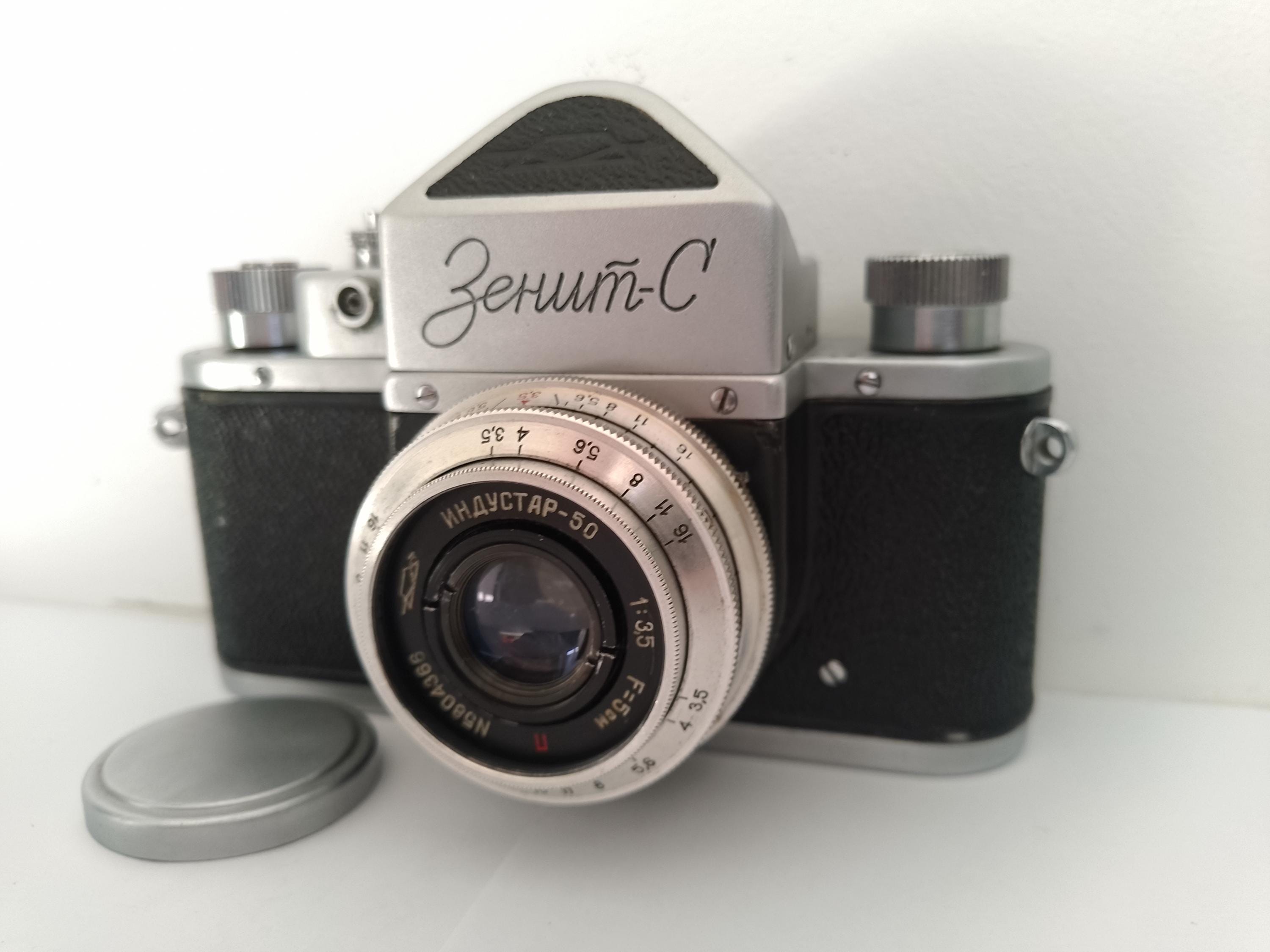 【整備済完動品】ZorkiⅠw/ Industar50 Zenit-C ソ連製フィルムカメラ：Industar-50 レンズの改修 - Etsy 日本