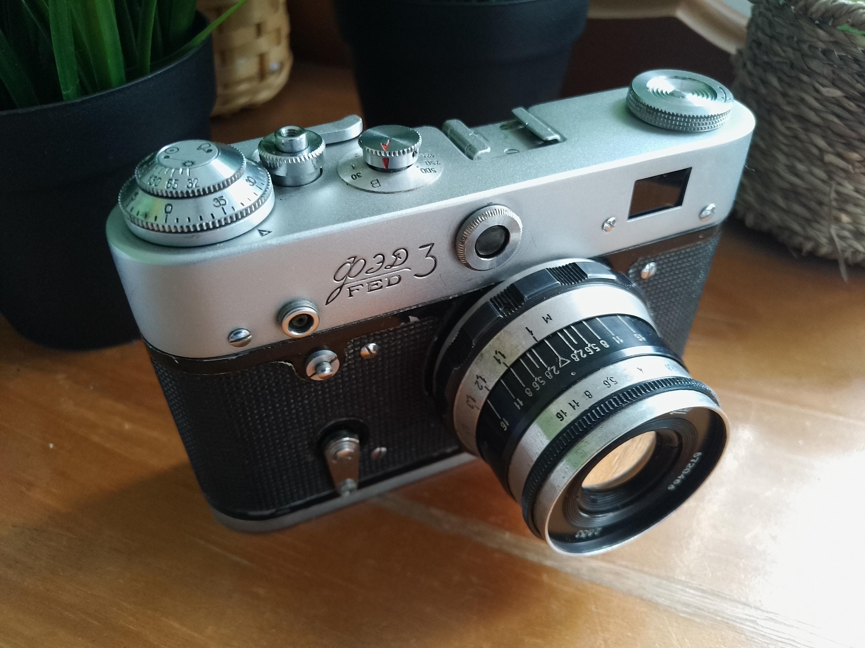 整備済みFED-3 35mmレンジファインダーフィルムカメラ、整備済み