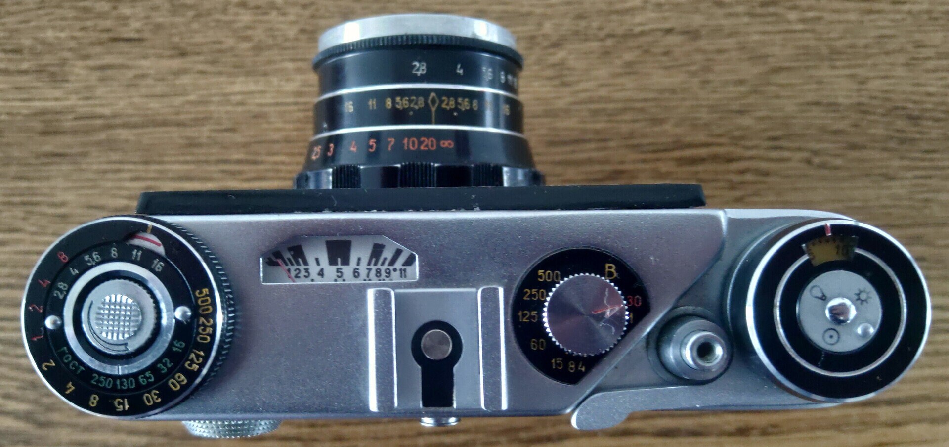 再生FED-5 35mmフィルムカメラ、Industar-61レンズ、M39マウント