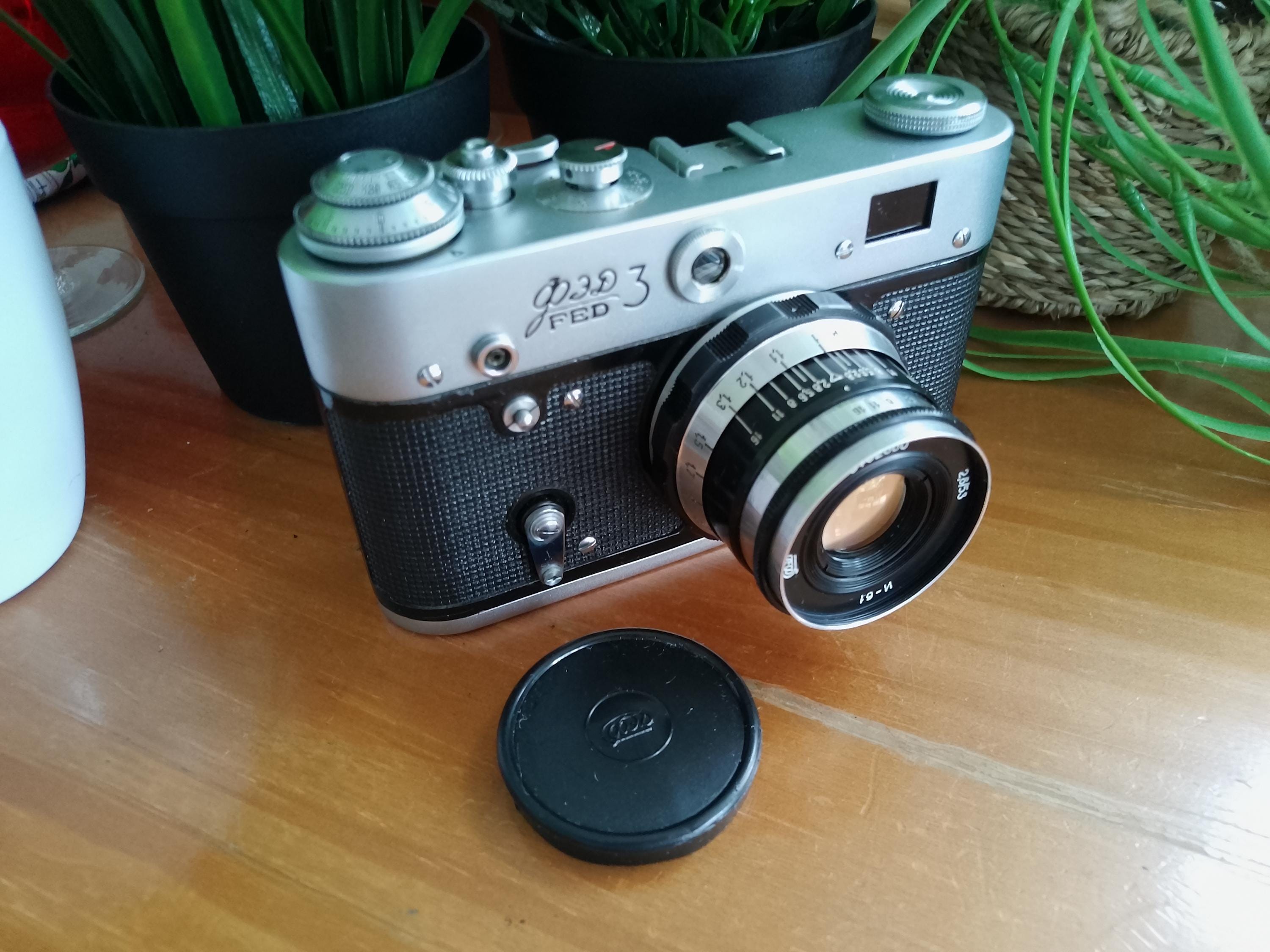 Refurbished FED-3 CLA Rangefinder Camera, USSR Soviet 35mm Film