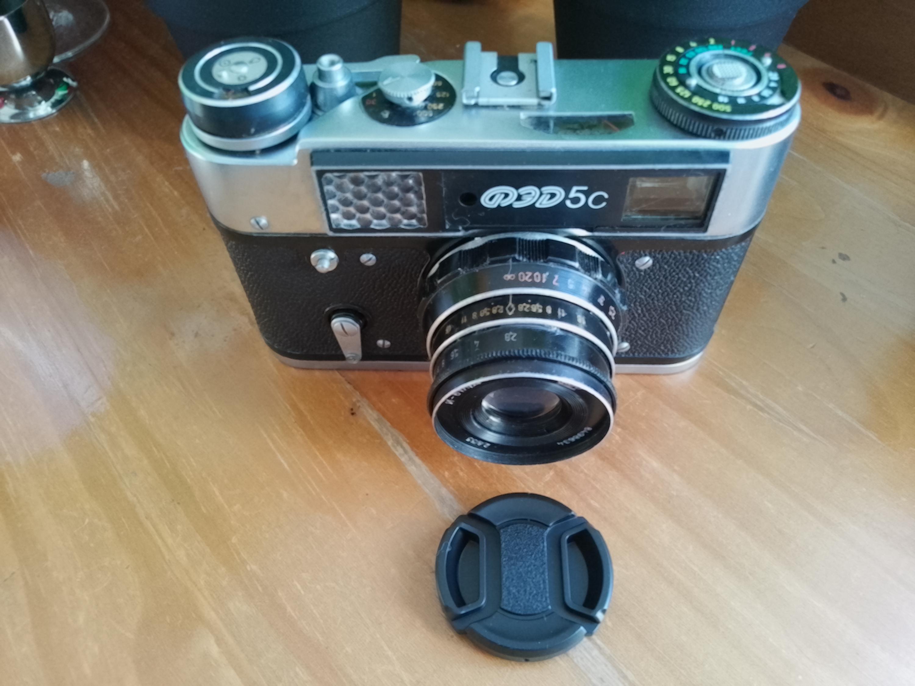 FED-5C ソビエト製 35mm レンジファインダーフィルムカメラ、整備済み