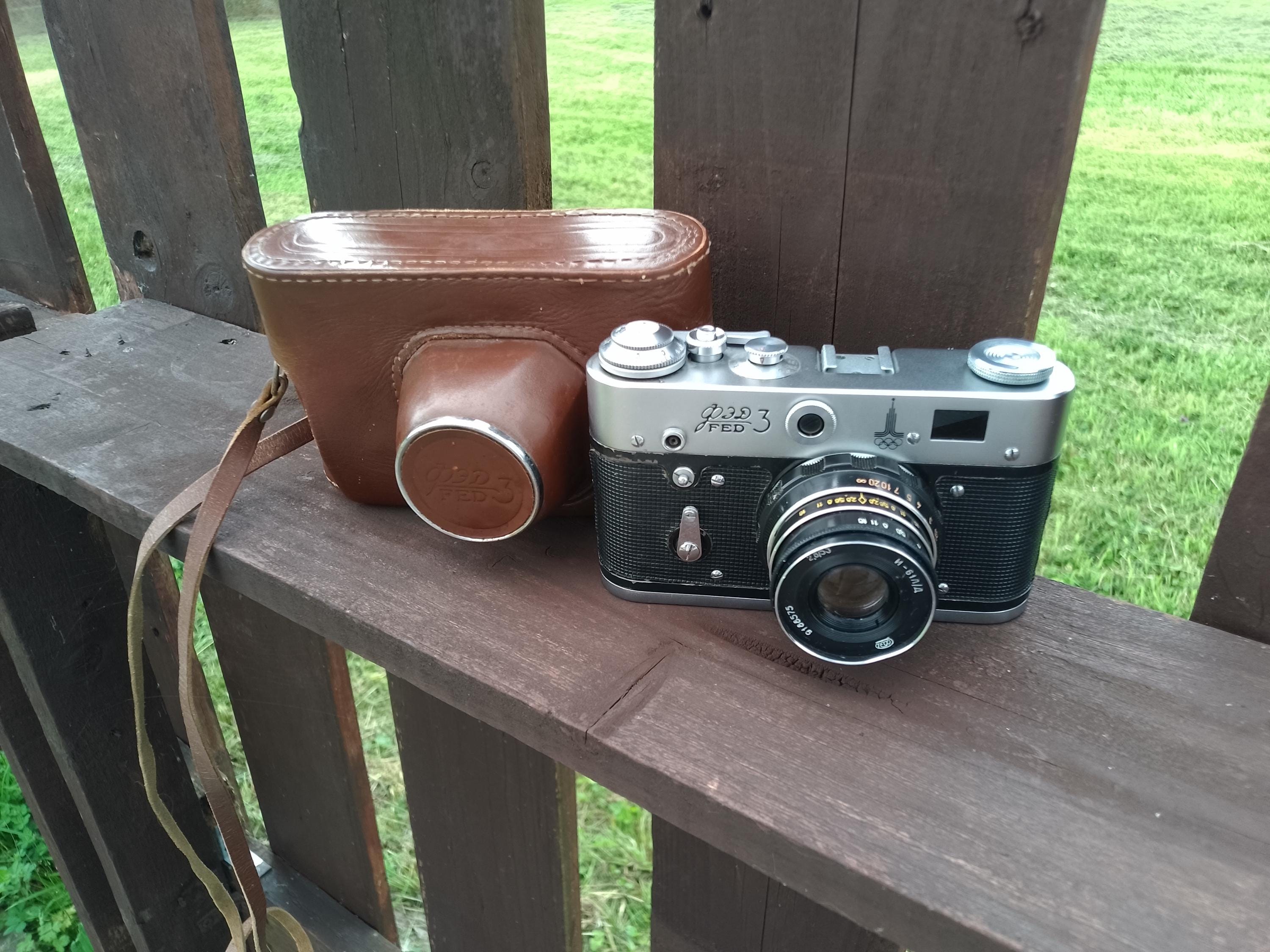 改修済み FED-3 35 mm レンジファインダーカメラ、ソ連、整備済み