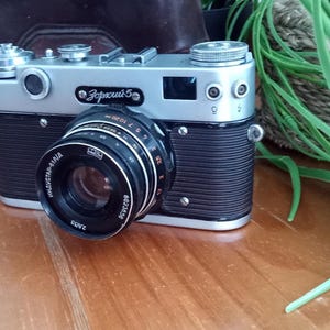 Refurbished Zorki-5 Rangefinder Camera: USSR Leica Copy, Industar-61 Lens