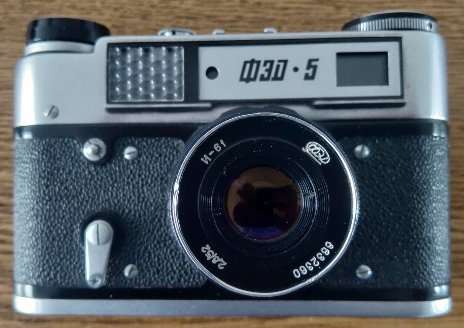 フィルムカメラ Fed5 & Industar-61 ビンテージ ソビエト フィルム カメラ FED 5、Industar-61 LD 2.8 / 55