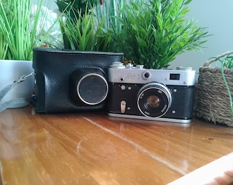 Fotocamera a telemetro 35 mm FED-3 ricondizionata, ottica analogica manuale revisionata, condizioni ECCELLENTI, 8640514