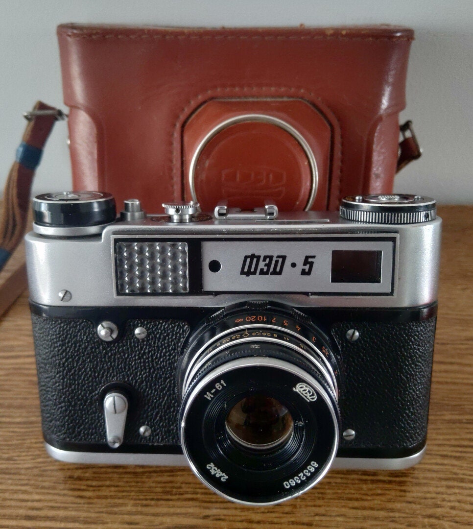 再生FED-5 35mmフィルムカメラ、Industar-61レンズ、M39マウント