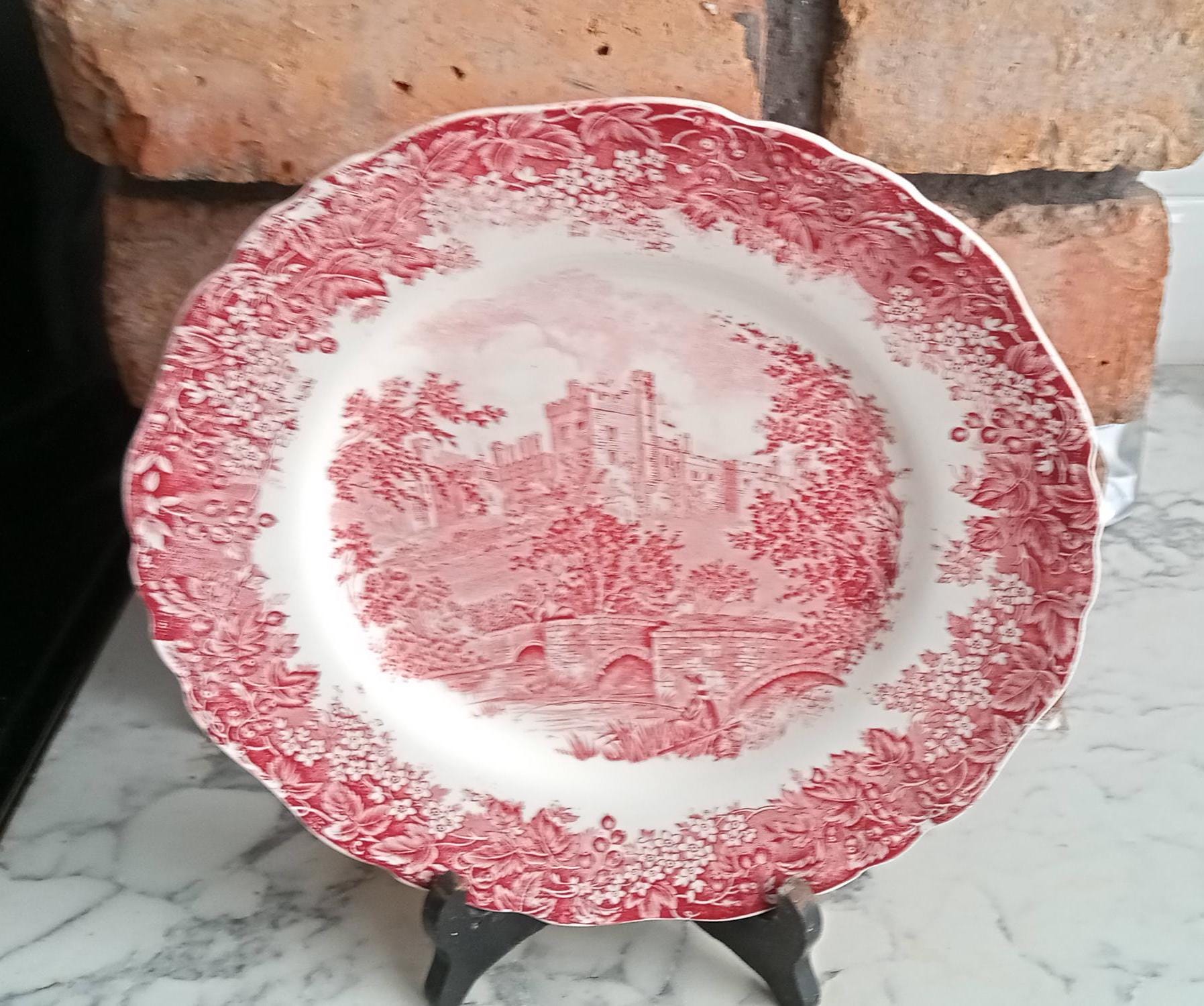 J & G Meakin Haddon Hall Derbyshire 装飾セラミック アイアン