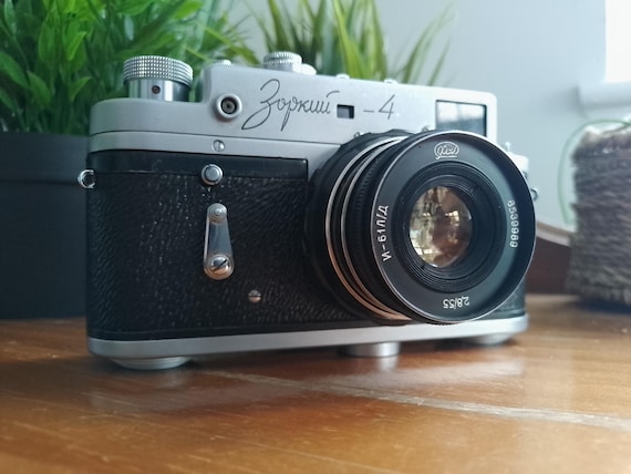 Refurbished Zorki-4 Big Z Video Rangefinder Camera, USSR Leica