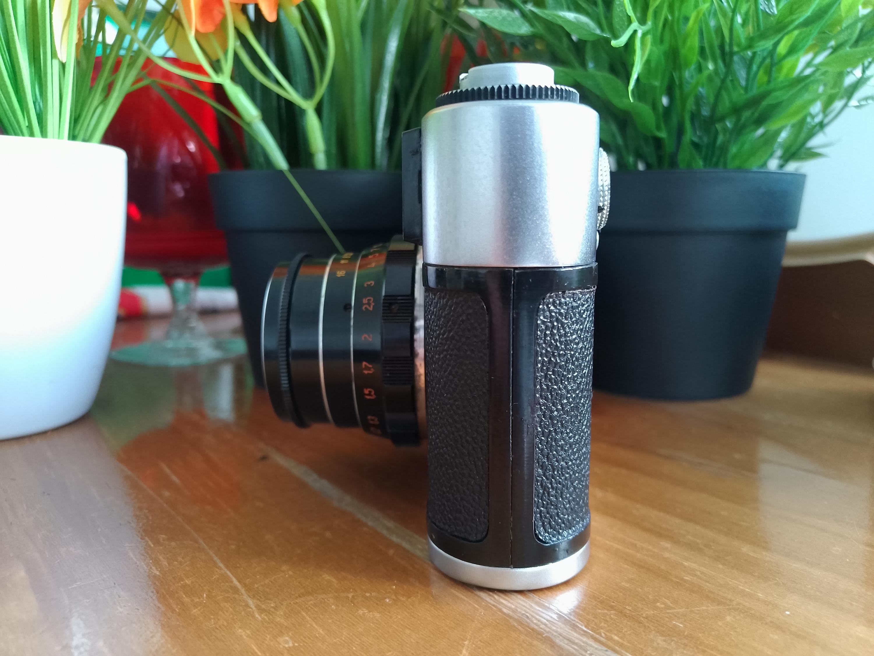 改修済み FED-5B 35 mm フィルムカメラ、ソ連製ライカ M39 マウント