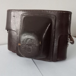 Leather Case for Zenit-C with Lens Industar--50 Photography Accessories