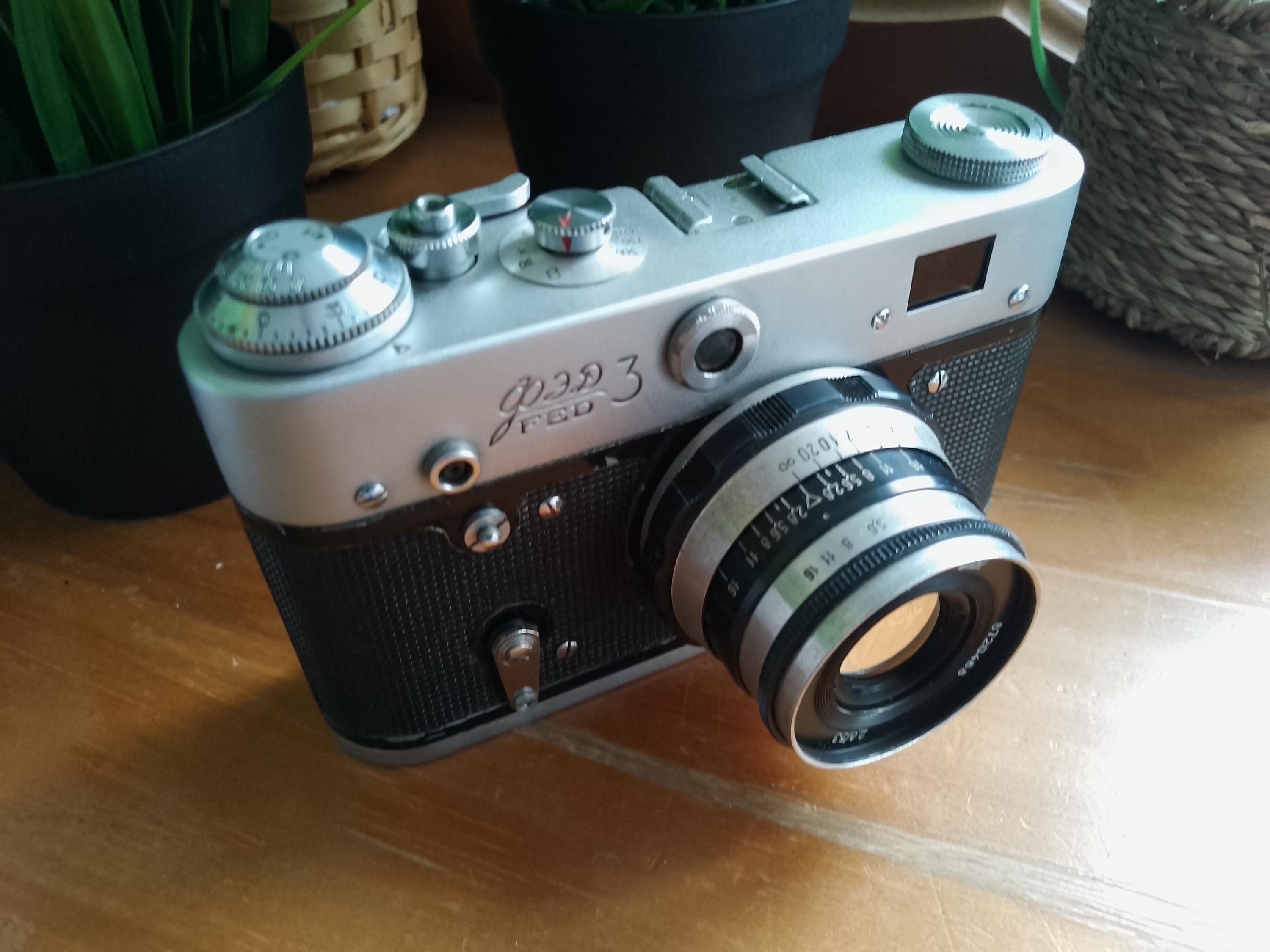 整備済みFED-3 35mmレンジファインダーフィルムカメラ、整備済み