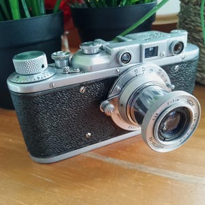 Zorki-1 VIDEO CLA&#39;d  New Curtains  Refurbished, USSR Soviet  Russian  M39 Leica Thread Mount, 35mm Film Camera Serviced, 5533431