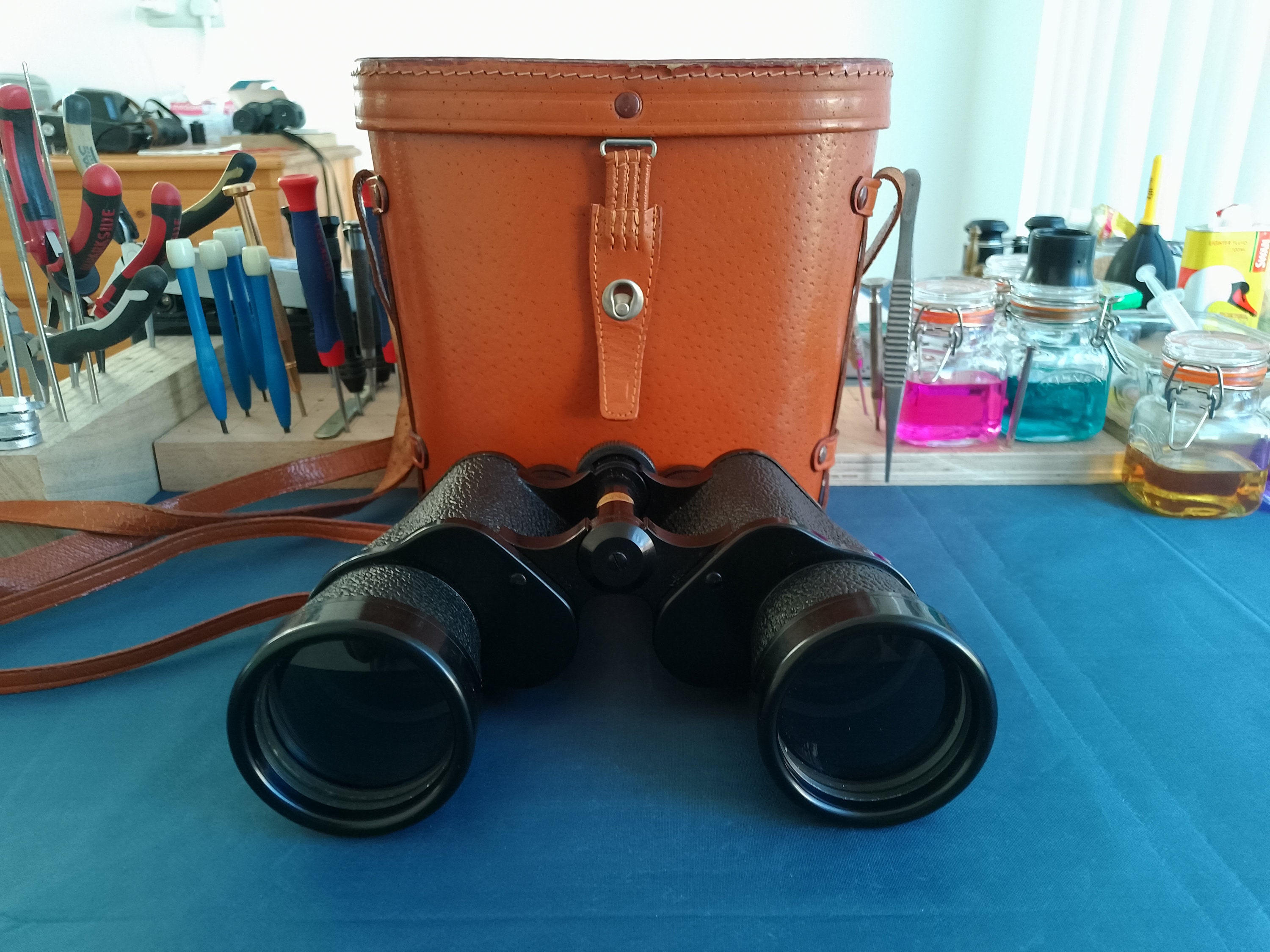 Vintage Collectible Binocular Zenith Tempest 7x50mm Field 71