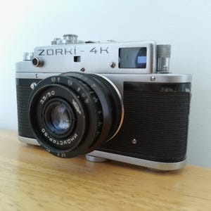 Generalüberholte Zorki 4K Messsucherkamera - Industar-50 Objektiv - Serviced UDSSR Leica Copy