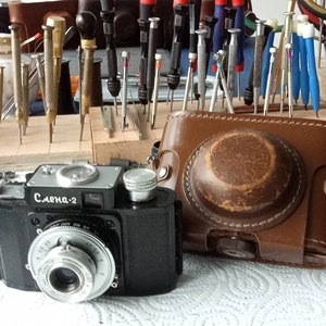 Smena-2 Vintage UdSSR Filmkamera Refurbliert