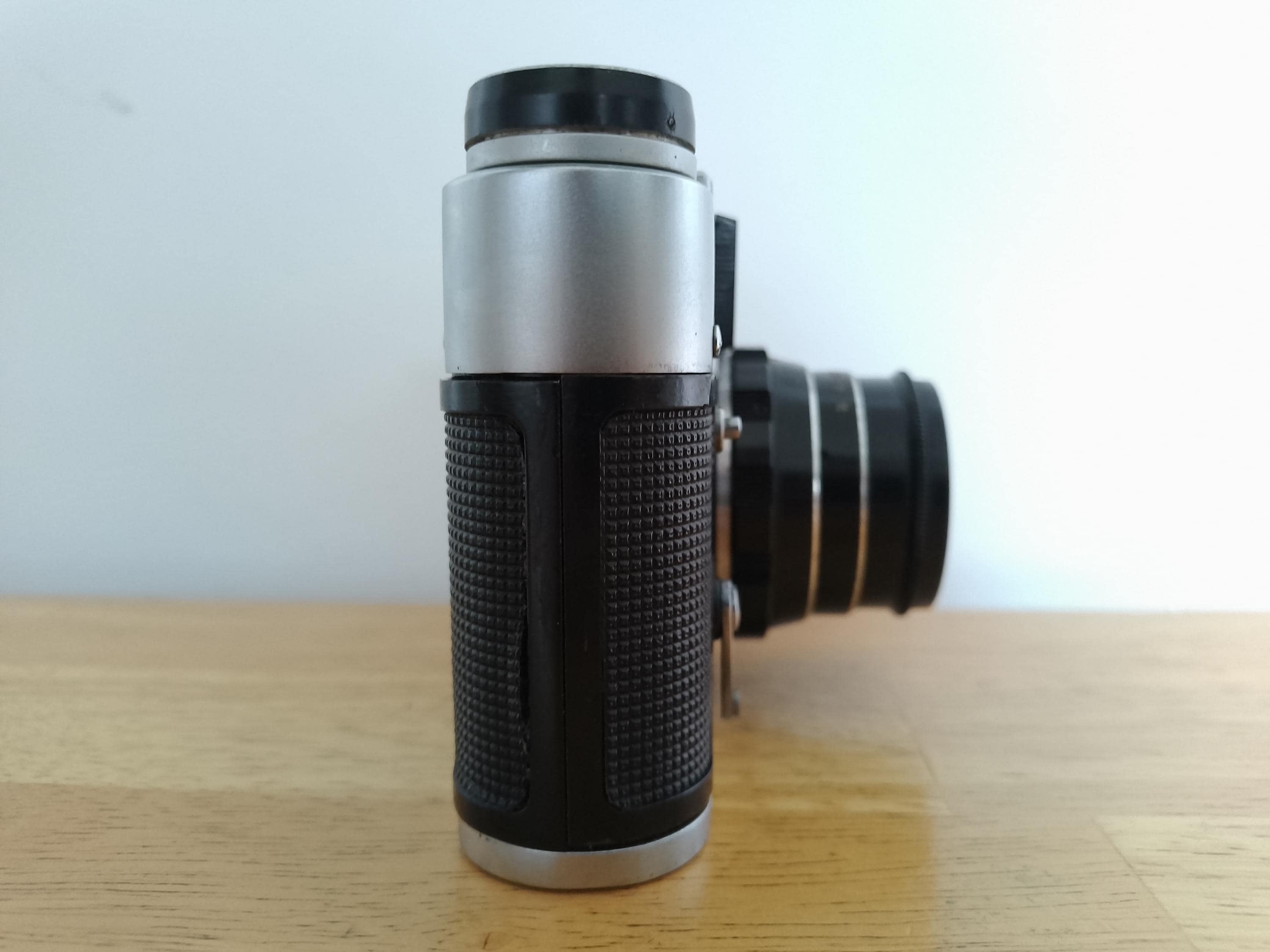 改修済みFED 5Bソビエトレンジファインダーカメラ、Industar 61 L/D 2