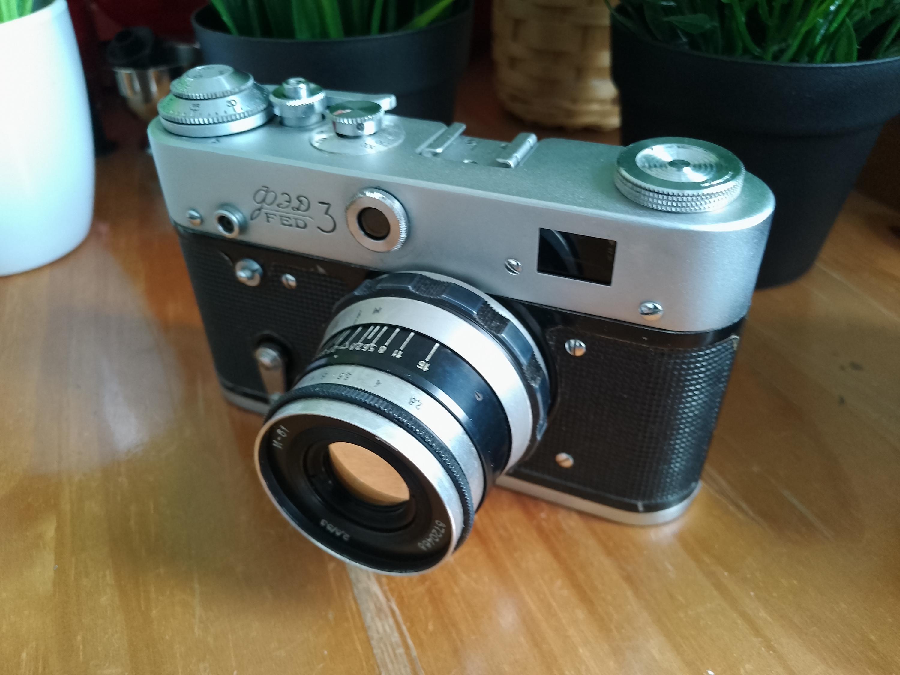 整備済みFED-3 35mmレンジファインダーフィルムカメラ、整備済み