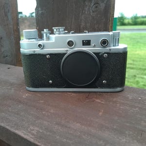 Zorki-C Body Cla&#39;D VIDEO Refurbished USSR Russian Rangefinder Serviced, 35mm Classic Mechanical Leica copy Film camera, 57175322