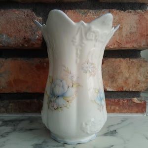 Vaso vintage vittoriano in porcellana Bone China Brosnic, stile Art Nouveau, da collezione, decorazione per la casa.