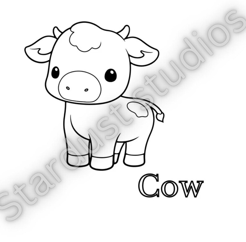 27 Fun and Easy Printable Farmyard Colouring Pages Etsy