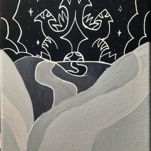 Dans Stars and Time La peinture de la maison