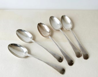 Cucharas de cubiertos vintage