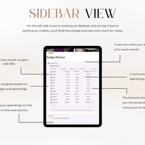 Sidebar view in Notion on desktop and explanation of how it works.