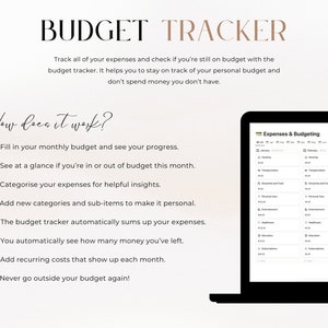Budget Tracker: Track all of your expenses