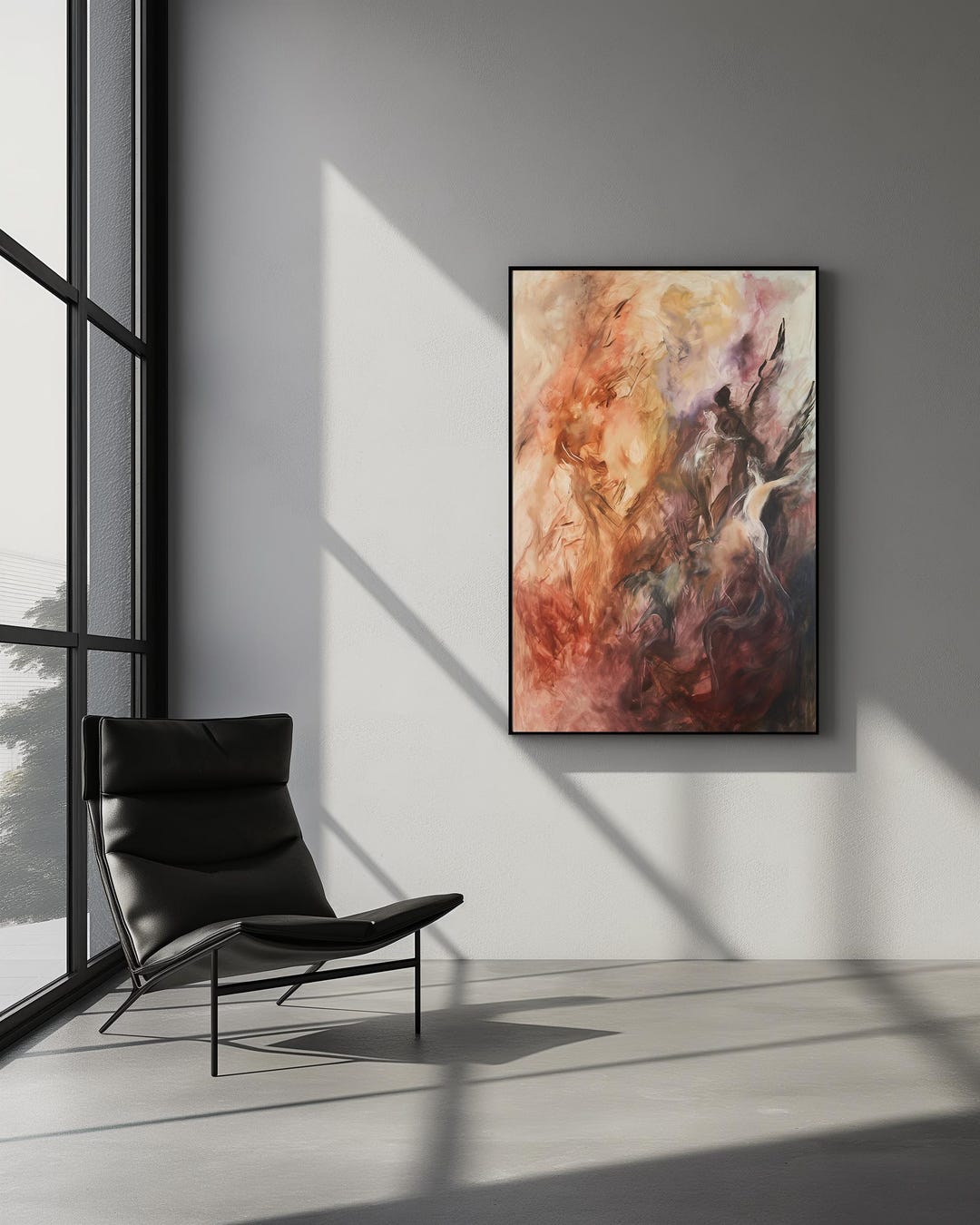 Printable Abstract Digital Poster - Modern Wall Art Decor - Instant ...
