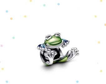 Klettern Frosch Charme authentische S925 Sterling Silber Charms für Armband, Birthstone Charms, Geschenk für sie, Anhänger 2024 Charme