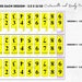 Crime Scene Evidence Marker Template Yellow Number Label Detective ...