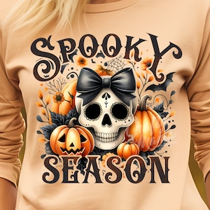 Gruselige Saison PNG, Gruselige Halloween Png, Kürbis Png, Halloween Png, Halloween-Shirt Png-Design, Tag Der Toten, Gruselige Vibes Png