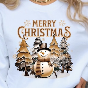 Noël Png, bonhomme de neige Png, joyeux Noël design numérique, bonhomme de neige hiver Png, neige hiver Png, sublimation DTF pailleté adorable bonhomme de neige