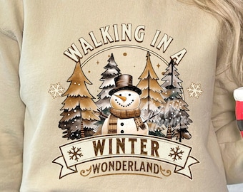 Christmas Png, Snowman Png, Winter Wonderland Digital Design, Winter Snowman Png, Snowy Winter Png, Merry Christmas Snowman DTF Sublimation
