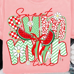 Dulce verano PNG, Verano popular PNG, Camiseta de sandía PNG, Camiseta de verano PNG, Sandía PNG, Verano de moda PNG, Tendencia PNG para camiseta