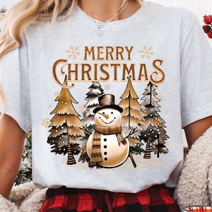 Christmas Png, Snowman Png, Merry Christmas Digital Design, Winter Snowman Png, Snowy Winter Png, Glittery Adorable Snowman DTF Sublimation