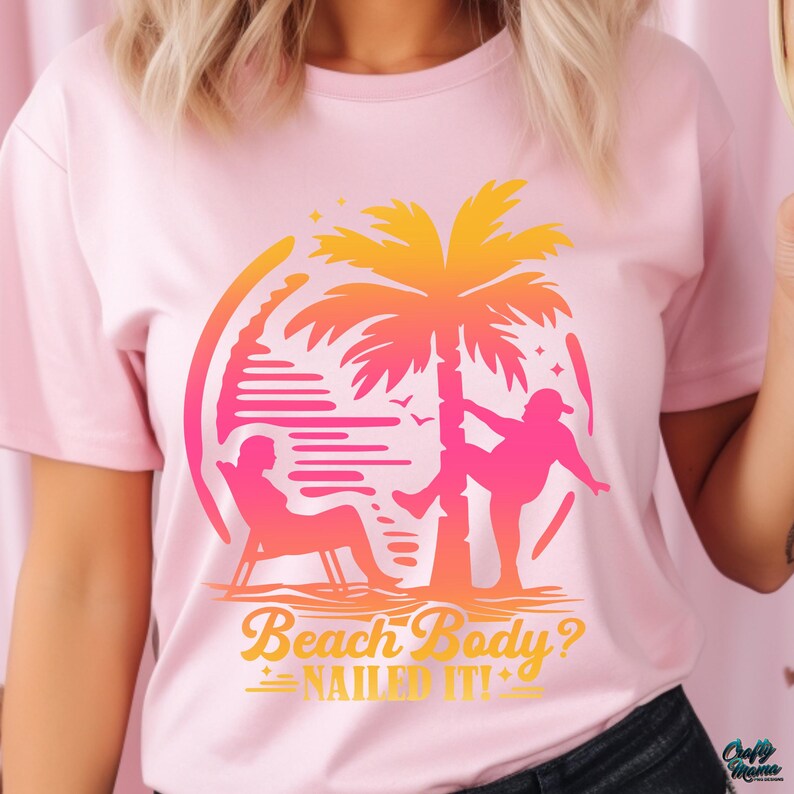 Grappig strand png, strandlichaam genageld, grappig strandshirt heren png, papa bod png, zomer png sublimatie ontwerpen, digitale downloads afbeelding 7