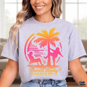 Grappig strand png, strandlichaam genageld, grappig strandshirt heren png, papa bod png, zomer png sublimatie ontwerpen, digitale downloads afbeelding 9