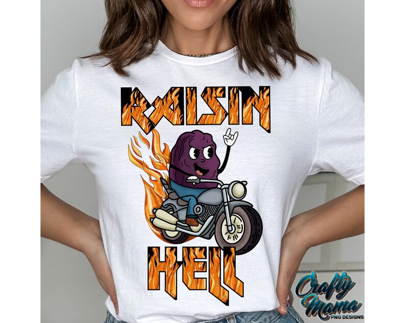 Raisin Hell Png, Funny Png, Humorous Southern Phrase Png File, Raising ...