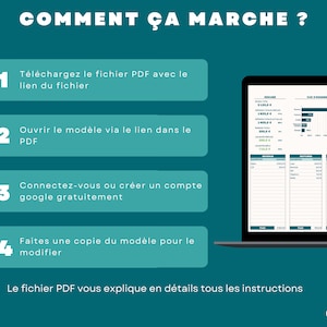 Modèle BUDGET MENSUEL Google Sheets Planner Budget Modèle Finance Tracker Gestion financière Budget Tableur Planificateur financier image 9