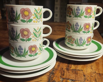 Vintage Villeroy & Boch, porcelain cup.