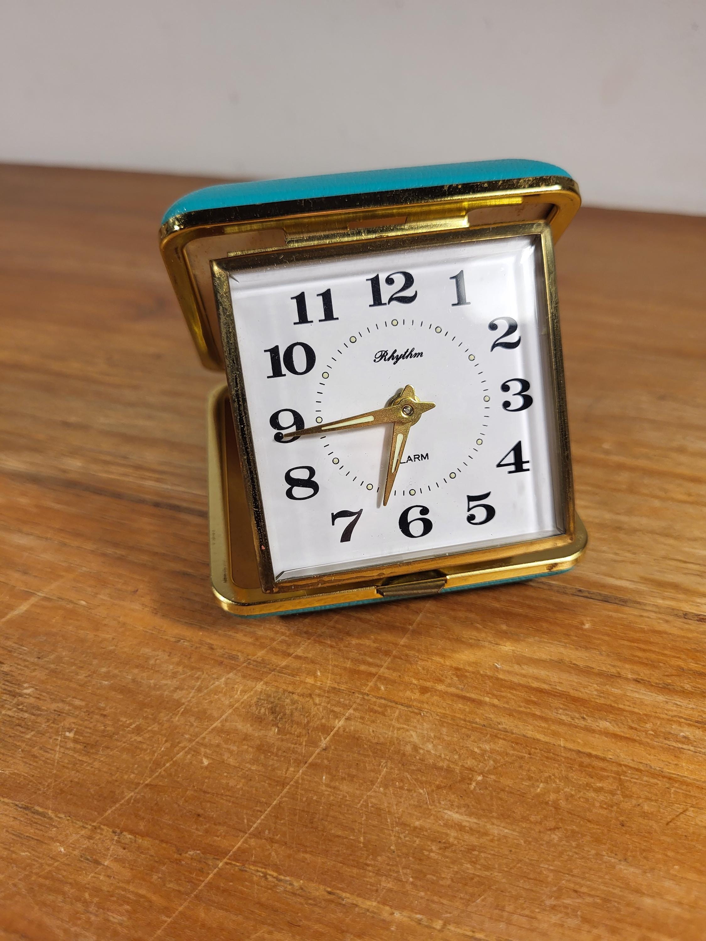Rhythm Travel Alarm Clock - Etsy