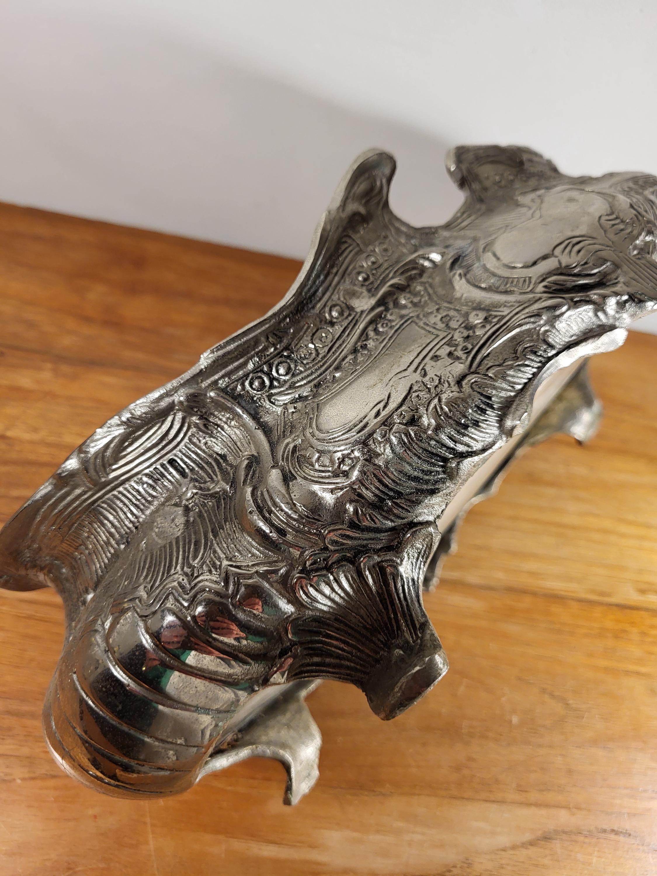 アールヌーボー ピューター ジャルディニエール アールヌーボー