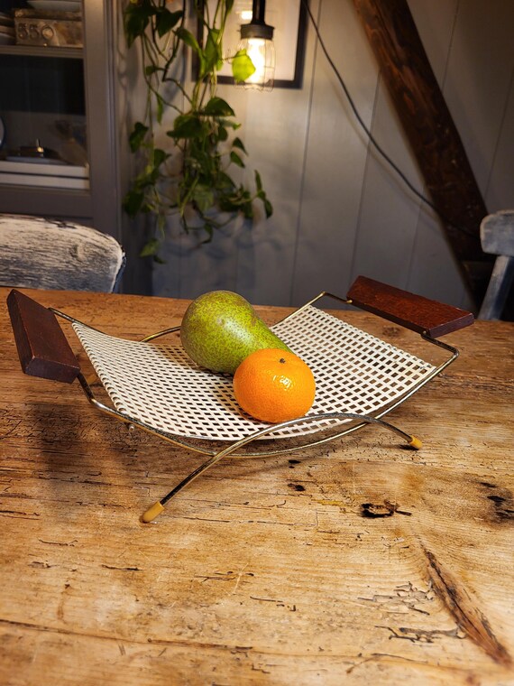 Amazon.com: ZMQJEQANBG Vintage Fruit Bowl, Cracked Ceramic