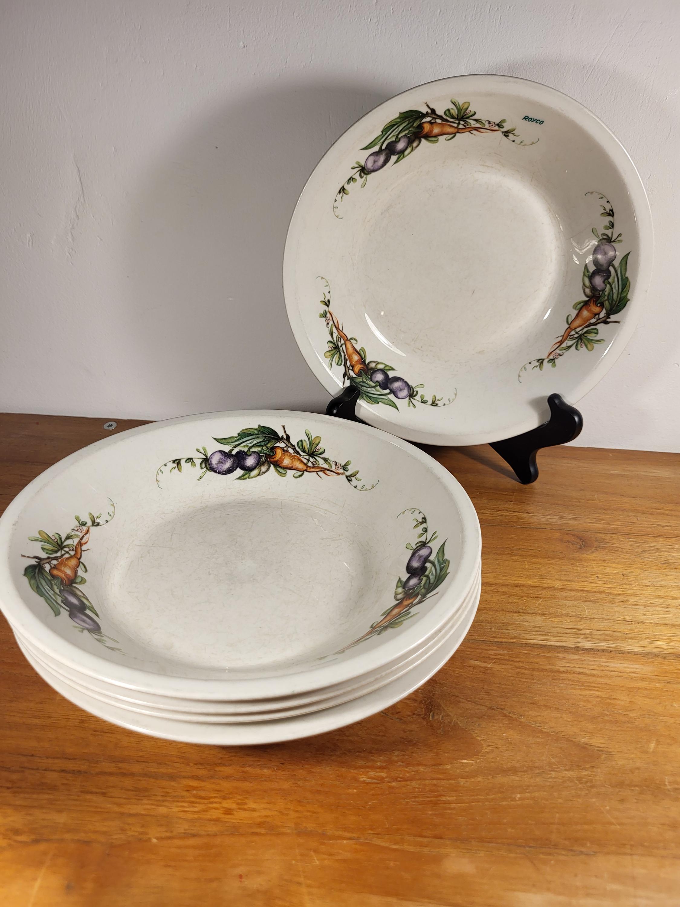 ビレロイ＆ボッホのスープ皿または深皿。直径21cm。 - Etsy 日本