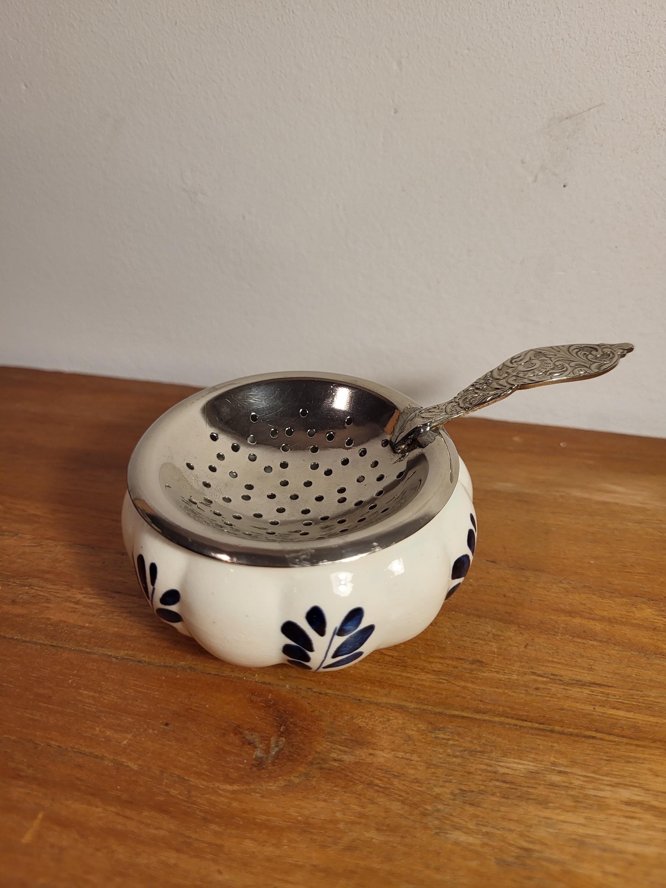 Delft Tea Strainer - Etsy Ireland