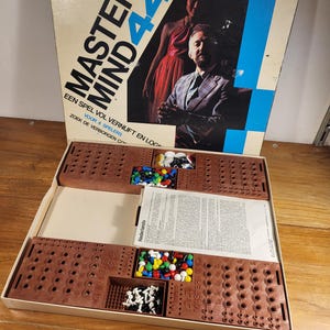Vintage Mastermind, i gott skick. 1970-/80-tal. För 4 spelare, sällsynt utgåva.